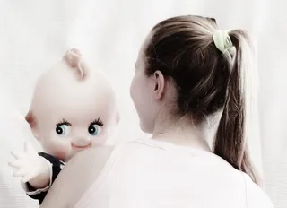 娃娃、怀旧、女孩、辫子、儿童玩具、老人、妈妈、妈妈