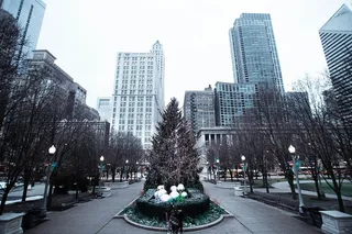 白天的城市照片