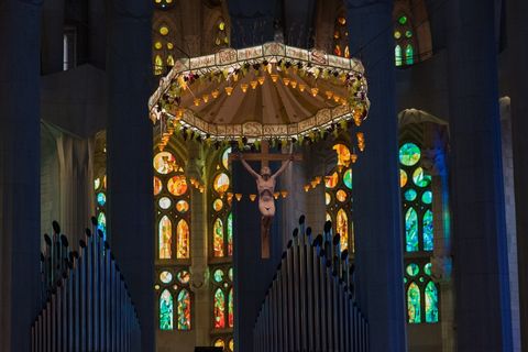 巴塞罗那，西班牙，萨格拉达família，基督教，萨格拉达，家族，神圣，神圣