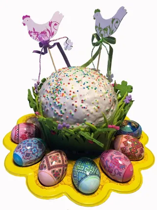 蛋糕，复活节，鸡蛋，节日，复活节蛋糕，复活节，鸡蛋，基督复活了，食物