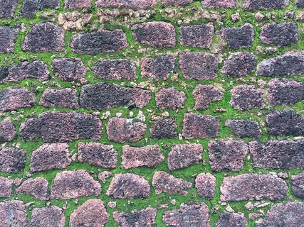 岩石、图案、草、地面、特写、立方体、地板、土壤