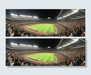 足球场，足球场，体育场，巴塞罗那，公共，草地，西班牙，比赛