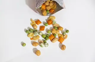 干豆，坚果，奶酪，零食，白，水果，食用，干