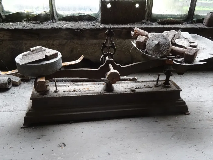 水平、平衡、腐烂、老化、称重、测量、称重、无人