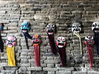 中国，银川，工艺美术，创意，表现，墙壁，人类表现，墙壁建筑特色