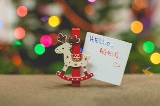 艺术，艺术和手工艺，模糊，博克，卡片，庆祝活动，圣诞节，圣诞节装饰