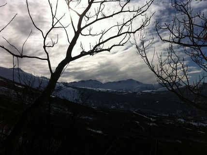 阿拉斯加，秋天，暴风雨，天空，高山，自然之美，树木，风景-自然