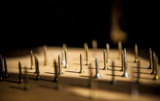 螺钉，螺钉，金属，钢，铁，螺纹，工业，工业