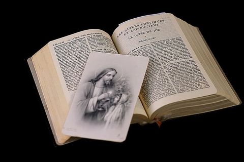 圣经，书，宗教，宗教，信仰，旧文件，祈祷，这本书是一个参考