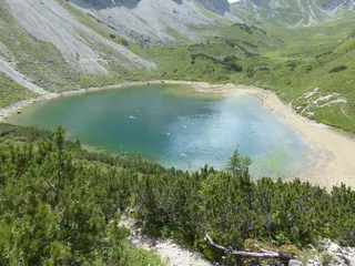 水池，小湖，柏格西，游泳，湖，高山湖，水，清澈