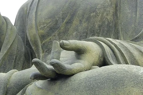 白天的雕像,冥想,佛陀,手,宗教,精神,佛教,韩国 白天的雕像,冥想,佛陀,手,宗教,精神,佛教,韩国
