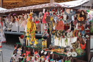 街道贸易、乌克兰、利沃夫、市场广场、市中心、老城、贸易、旅游