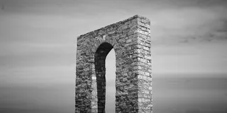 建筑，建筑，拱形，拱门，马哈迪亚，突尼斯，废墟，旧