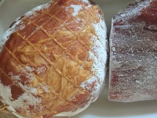 火腿，快速，冷冻，解冻，肉，香肠，食用，食品