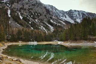grünersee、styria、散步、自然、心情、远离、树木、森林小径