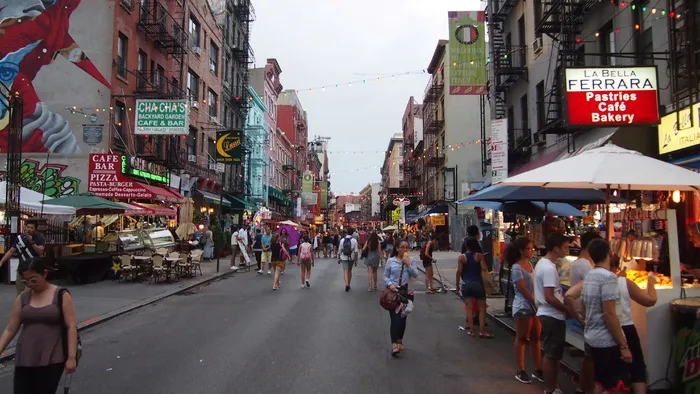 果酱，纽约，出租车，曼哈顿，混乱，大苹果，城市，人群