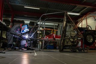 赛车、汽车、原型、真人、职业、男性、室内、全长