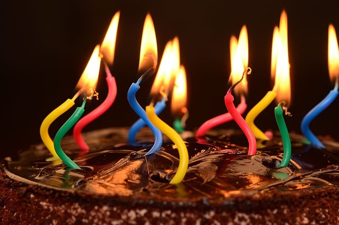 点燃，各色蛋糕蜡烛，生日，蛋糕，生日蛋糕，甜点，庆祝活动，食物
