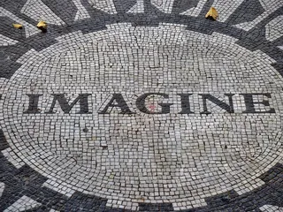 纽约，想象，美国，*公园，标志性，词语，意义，披头士乐队