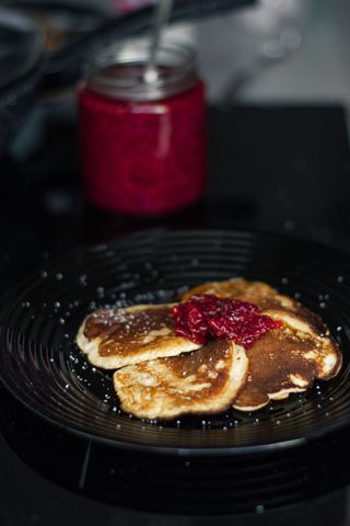 板上的煎饼, 食品, 面包, 煎饼, 板, 法式吐司, 烤面包, 粉状