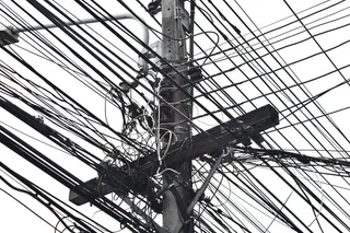 电源线, 蓬头垢面, 3, 杂波, 铁锈, 老, 古董, 损坏