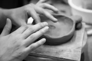 瓷器，手工，污垢，粘土，定性，陶器，手工，传统