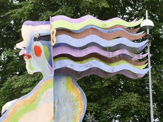 艺术品，艺术，人像，金属人像，头，头发，雕塑，床单