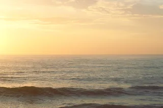 海滩，海洋，橙色，区域，海洋，海景，海边，日出