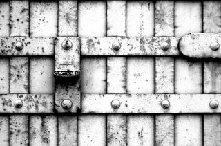 美国, kelso, b andamp;amp;amp; w, 黑与白, 格, 金属, 锈, 广场