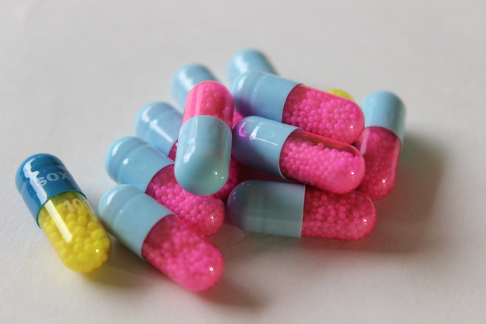 特写照片, blue-and-pink capsules, Medicine, Pills, Bless You, Drugs, 丸, 胶囊