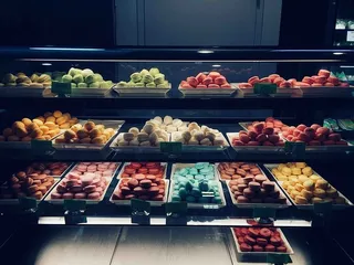 美国，芝加哥，饼干，沙漠，杏仁饼，美食家，食物，五颜六色