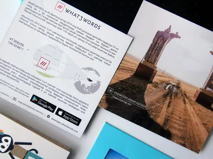 flatlay，位置，检测器，地图，what3words，appstore，下载，纸张