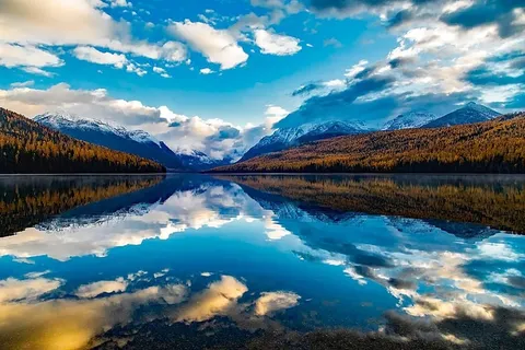 风景,山脉,自然,水,云,湖,麦克唐纳湖,蒙大拿州 风景,山脉,自然,水,云,湖,麦克唐纳湖,蒙大拿州