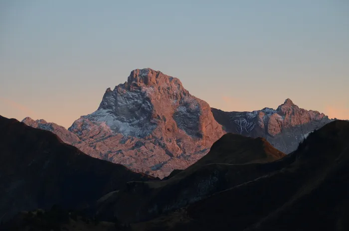 突破点，阿拉维斯，日落，山，天空，风景-自然，自然之美，山脉