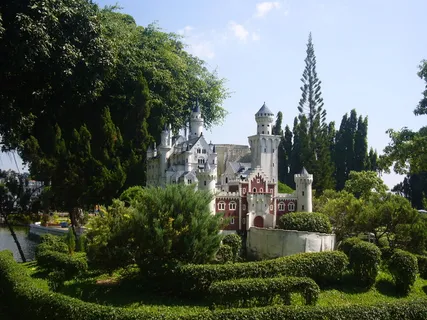 城堡,微型,名胜,建筑,值得一游,泰国,复制品,工厂 城堡,微型,名胜,建筑,值得一游,泰国,复制品,工厂