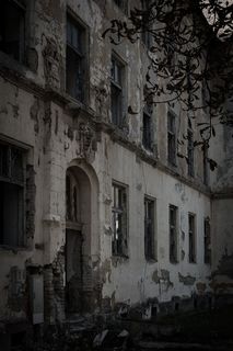 废墟，恐怖，黑暗，恐惧，建筑，恐怖，万圣节，启示录