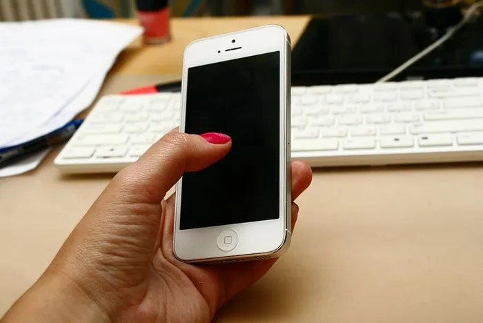 人，手持，白色，iphone 5，手机，iphone，手持电话，手机
