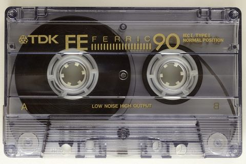 清晰，tdk铁质盒式磁带，音乐，盒式磁带，音频，磁性箔，磁带，声音