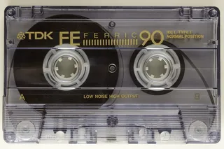 清晰，tdk铁质盒式磁带，音乐，盒式磁带，音频，磁性箔，磁带，声音