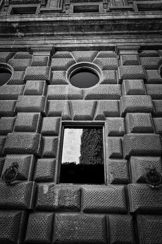 墙，砌块，石头，窗户，大块，砖石，建筑，建筑