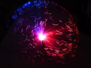 ufolampe, 不明飞行物, 光, 灯, 长时间曝光, 灯, 运动, 照明