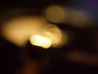 模糊, 散景, 金光, 光, 夜, 散焦, 抽象, 照亮
