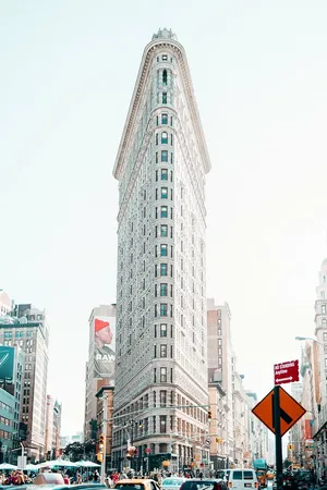 纽约，公寓，钢铁建筑，钢铁，建筑，城市，结构