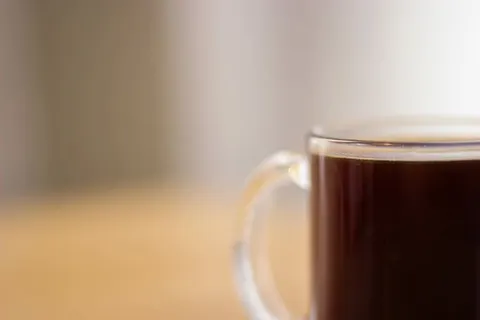 早晨咖啡，特写，咖啡，杯子，饮料，杯子，极简，极简