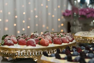 派对，甜食，草莓，甜点，糖果，糖，食物