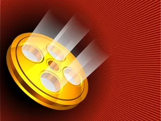 灯光剪贴画，电影，电影院，电影，娱乐，视频，设计，剧院