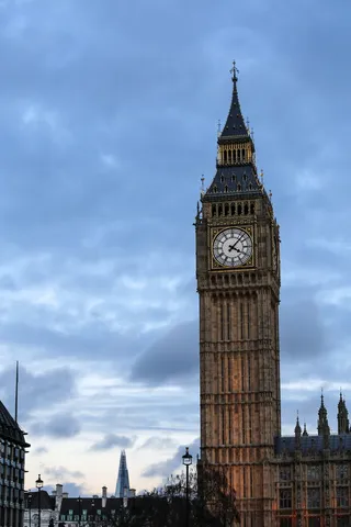 伦敦, 英国, 大本钟, 夜, 时间, 纪念碑, 建筑, 欧洲