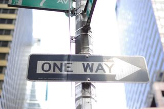 交通标志，单向街道，街道标志，交通，单向，标志，箭头，美国