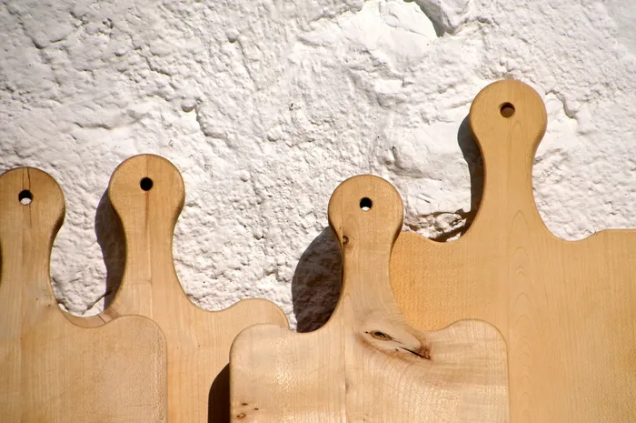 四、棕色、木质、砧板、木板、米色、表面、砧板