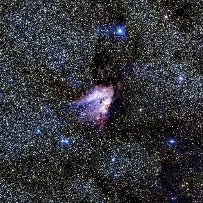 梅西耶17号，星云，太空，恒星，星团，星座，梅西耶17号，星云，星团